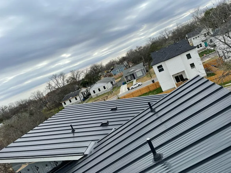 Standing seam metal roof panels with vents for Skylight Repair in Horn Lake